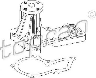 Topran 302 426 водяной насос на FORD FOCUS C-MAX