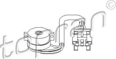 Topran 302 435 переключатель зажигания на FORD TRANSIT c бортовой платформой/ходовая часть (E_ _)
