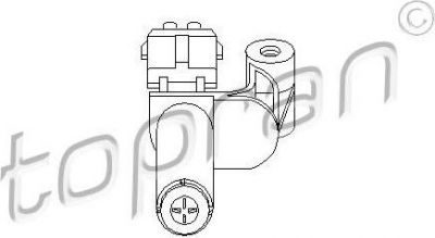 Topran 302 647 датчик частоты вращения, управление двигателем на FORD TRANSIT фургон