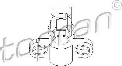 Topran 302 649 датчик частоты вращения, управление двигателем на FORD MONDEO III седан (B4Y)