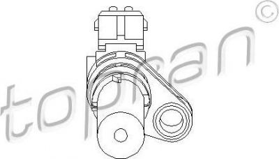 Topran 302 650 датчик частоты вращения, управление двигателем на FORD MONDEO II (BAP)