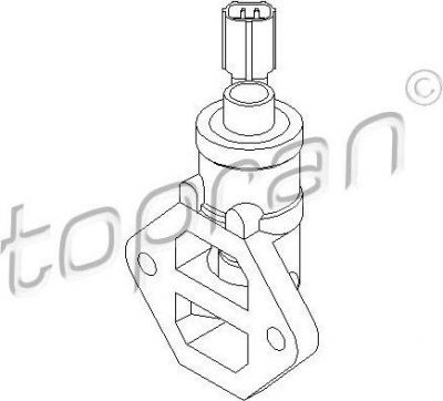 Topran 302 678 поворотная заслонка, подвод воздуха на FORD FOCUS (DAW, DBW)