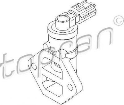Topran 302 679 поворотная заслонка, подвод воздуха на FORD MONDEO III седан (B4Y)