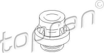 Topran 302 741 подвеска, радиатор на OPEL CORSA B (73_, 78_, 79_)