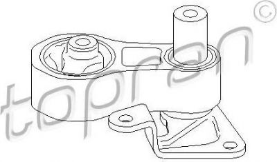 Topran 302 762 подвеска, ступенчатая коробка передач на FORD B-MAX (JK)