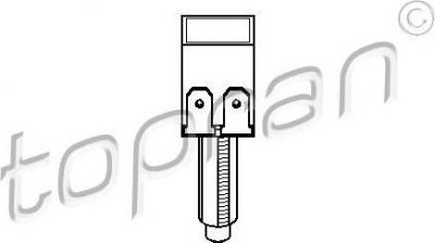 Topran 303 884 выключатель фонаря сигнала торможения на FORD KA (RB_)