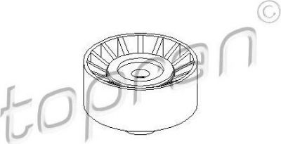 Topran 304 110 натяжной ролик, поликлиновой ремень на PEUGEOT 306 (7B, N3, N5)