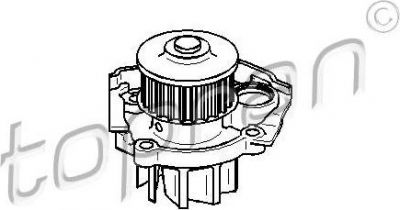 Topran 304 137 водяной насос на VW BORA универсал (1J6)