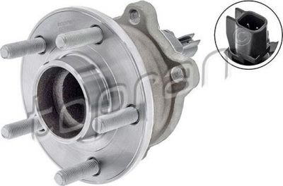 Topran 304 565 ступица колеса на FORD FOCUS III седан