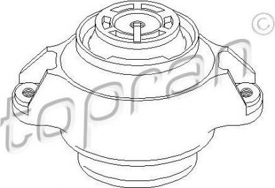 Topran 400 027 подвеска, двигатель на MERCEDES-BENZ S-CLASS (W140)