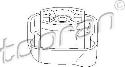 Topran 400 042 подвеска, двигатель на MERCEDES-BENZ S-CLASS (W126)