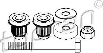 Topran 400 088 ремкомплект, направляющий рычаг на MERCEDES-BENZ 190 (W201)
