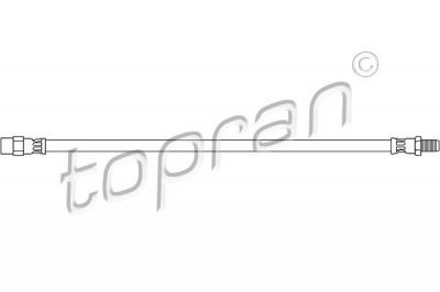Topran 400 217 тормозной шланг на MERCEDES-BENZ седан (W123)