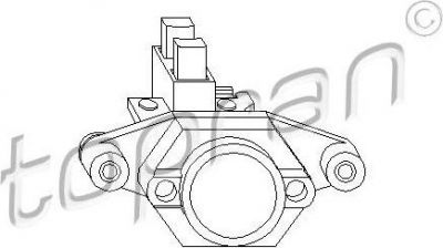 Topran 400 674 регулятор генератора на MERCEDES-BENZ 190 (W201)