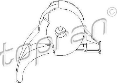 Topran 400 787 ручка, открывания моторного отсека на MERCEDES-BENZ 190 (W201)