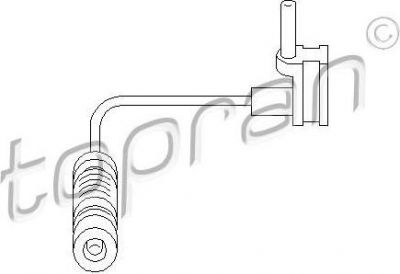 Topran 400 983 датчик, износ тормозных колодок на MERCEDES-BENZ C-CLASS универсал (S202)