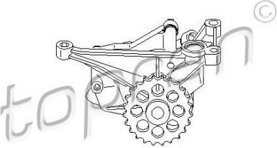Topran 401 144 масляный насос на MERCEDES-BENZ SPRINTER 4-t фургон (904)