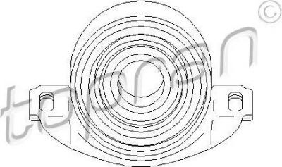Topran 401 306 подвеска, карданный вал на MERCEDES-BENZ C-CLASS универсал (S202)
