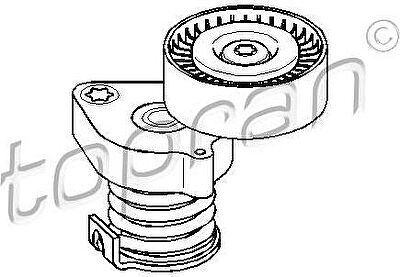 Topran 401 405 натяжитель ремня, клиновой зубча на MERCEDES-BENZ SPRINTER 3,5-t c бортовой платформой/ходовая часть (906)