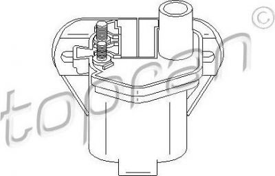 Topran 401 463 катушка зажигания на MERCEDES-BENZ 190 (W201)