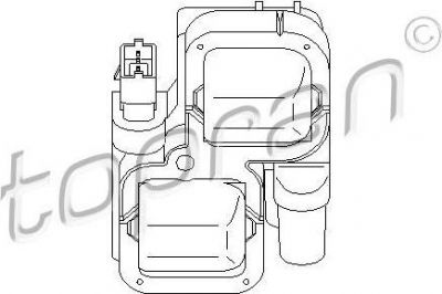 Topran 401 465 катушка зажигания на MERCEDES-BENZ M-CLASS (W163)