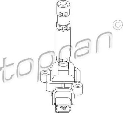 Topran 401 872 катушка зажигания на MERCEDES-BENZ C-CLASS купе (CL203)