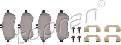 Topran 407 764 комплект тормозных колодок, дисковый тормоз на MERCEDES-BENZ C-CLASS T-Model (S204)