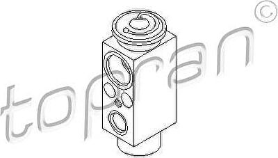 Topran 407 785 расширительный клапан, кондиционер на MERCEDES-BENZ GLK-CLASS (X204)