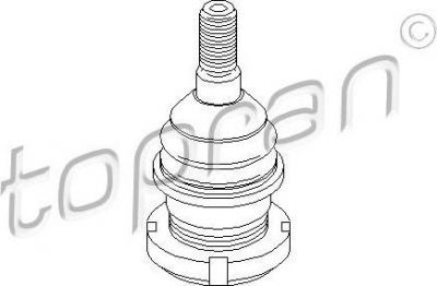 Topran 407 809 несущий / направляющий шарнир на MERCEDES-BENZ M-CLASS (W164)