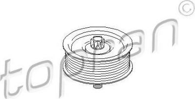 Topran 407 874 паразитный / ведущий ролик, поликлиновой ремень на SAAB 900 I (AC4, AM4)