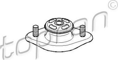 Topran 500 031 опора стойки амортизатора на 3 (E36)