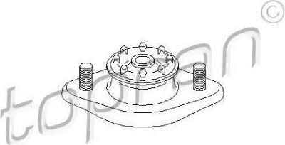 Topran 500 039 опора стойки амортизатора на 3 (E30)