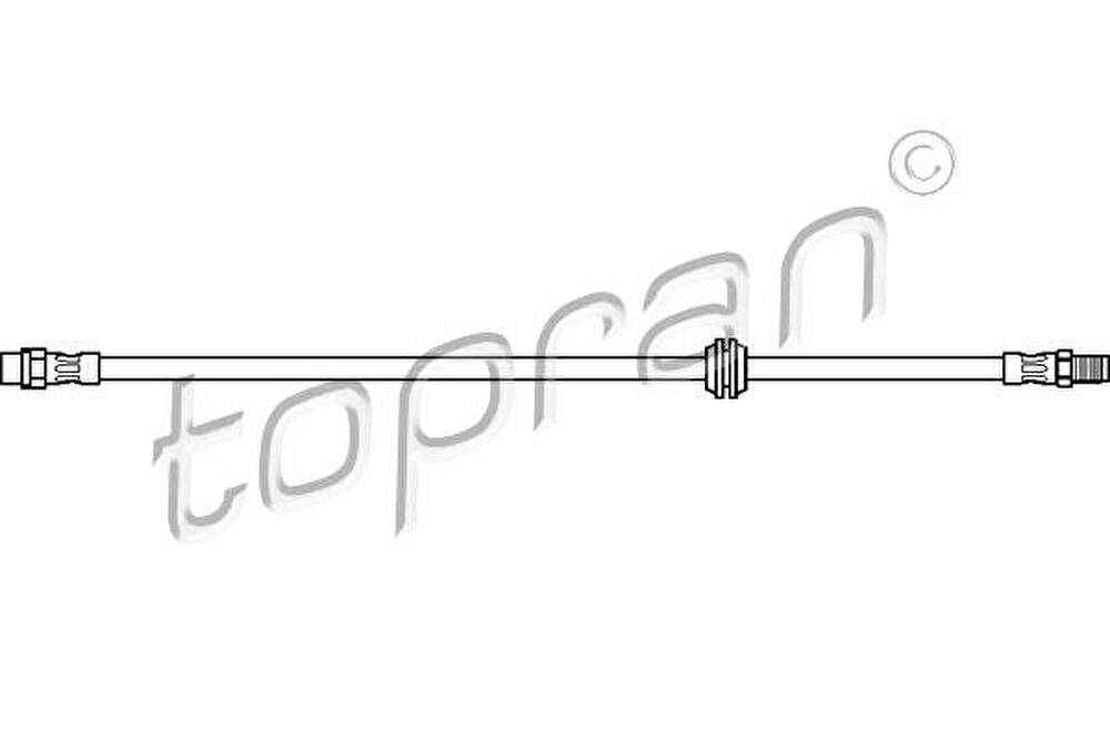 Topran 500 201 тормозной шланг на 3 (E36)