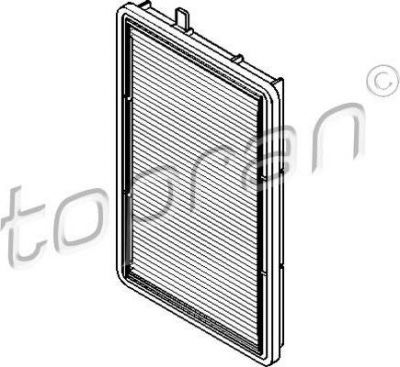 Topran 500 219 фильтр, воздух во внутренном пространстве на 3 (E36)