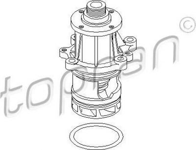Topran 500 308 водяной насос на 3 (E46)