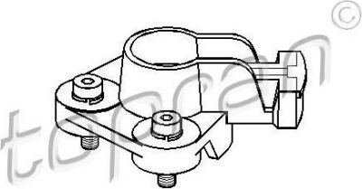 Topran 500 477 бегунок распределителя зажигани на 3 (E30)