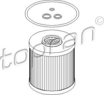 Topran 500 728 масляный фильтр на 3 (E30)