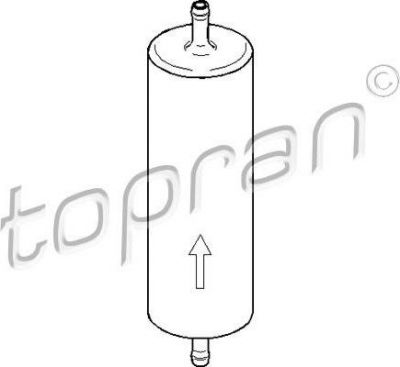 Topran 500 738 топливный фильтр на 3 (E30)