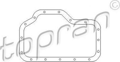 Topran 500 776 прокладка, масляный поддон на 3 (E30)