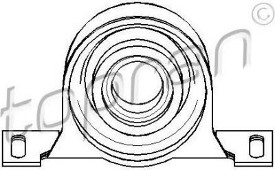 Topran 500 804 подвеска, карданный вал на 3 (E36)
