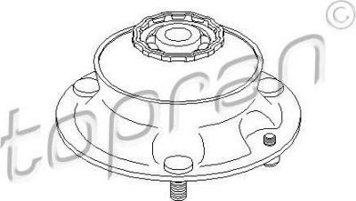Topran 500 836 опора стойки амортизатора на 3 (E36)