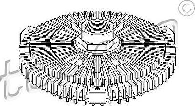 Topran 500 862 сцепление, вентилятор радиатора на 3 (E30)