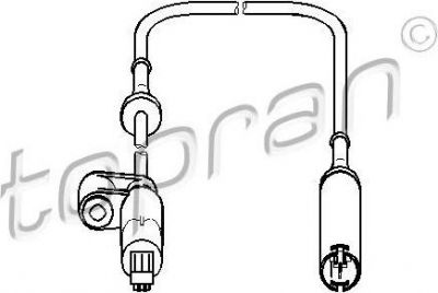 Topran 500 882 датчик, частота вращения колеса на 3 (E36)