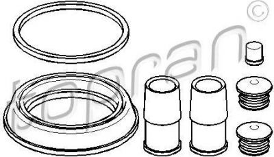 Topran 500 953 ремкомплект, тормозной суппорт на 5 (E60)