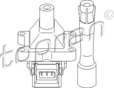 Topran 500 961 катушка зажигания на 3 (E30)