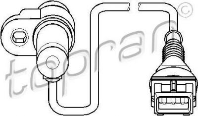 Topran 500 988 датчик, положение распределительного вала на 3 Touring (E46)