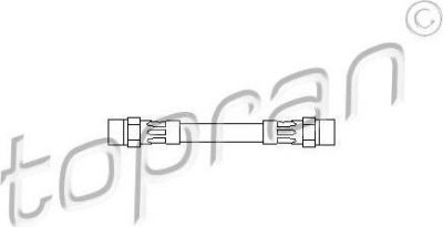 Topran 500 989 тормозной шланг на 7 (E38)