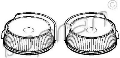 Topran 501 186 фильтр, воздух во внутренном пространстве на 3 (E36)