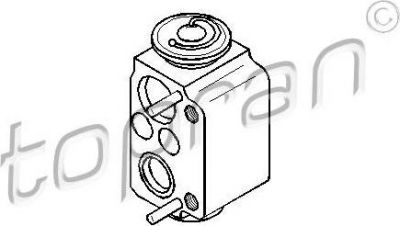 Topran 501 546 расширительный клапан, кондиционер на 3 Touring (E91)