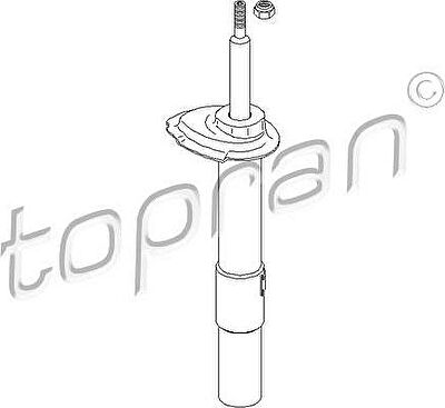 Topran 501 618 амортизатор на 5 Touring (E61)